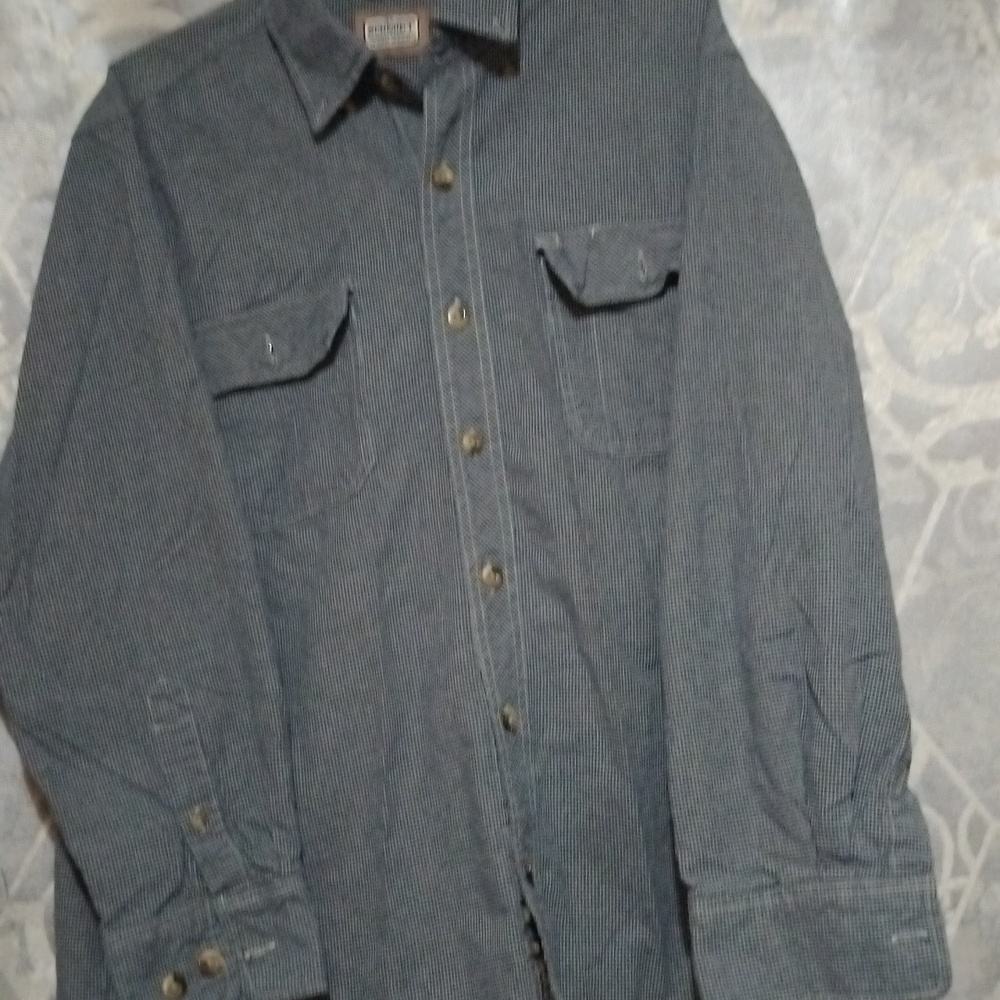 Men's Schmidt workwear size L blue plaid